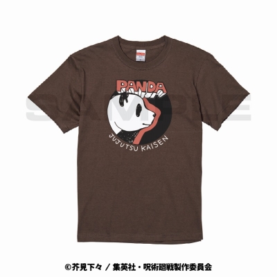【グッズ-Tシャツ】呪術廻戦 半袖TシャツA(カラー) パンダ M