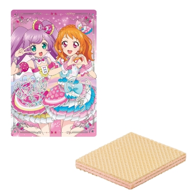 【グッズ-食品】アイカツ!×プリパラ THE MOVIE -出会いのキセキ!- ウエハース
