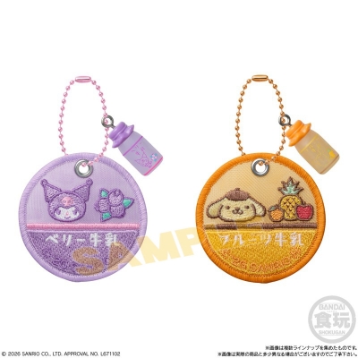 【グッズ-食品】サンリオキャラクターズ ミルクキャップシアーチャーム&チョコボーロ