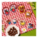 【グッズ-食品】くまのがっこう×ハローキティ ぬいゴム&チョコボーロの画像