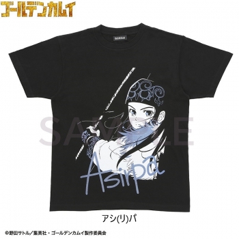 グッズ-Tシャツ】ゴールデンカムイ Tシャツコレクション アシ(リ)パ XL 
