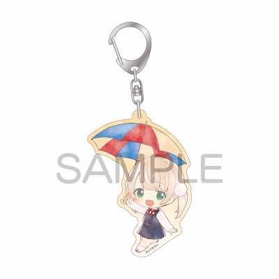 【グッズ-キーホルダー】しぐれうい 傘っこ アクリルキーホルダー 9さい