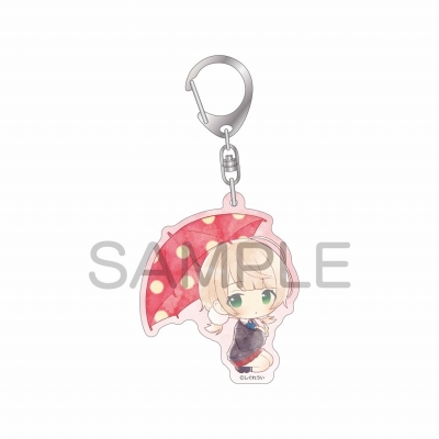 【グッズ-キーホルダー】しぐれうい 傘っこ アクリルキーホルダー ツインテール