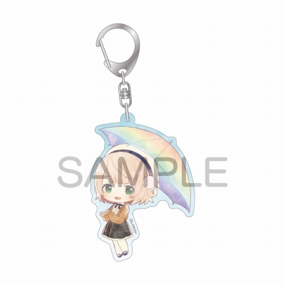 【グッズ-キーホルダー】しぐれうい 傘っこ アクリルキーホルダー 私服