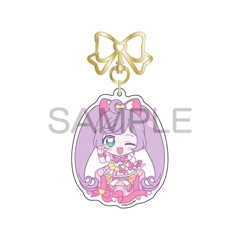 【グッズ-キーホルダー】プリパラ きゃらっぴんアクリルキーホルダー らぁら