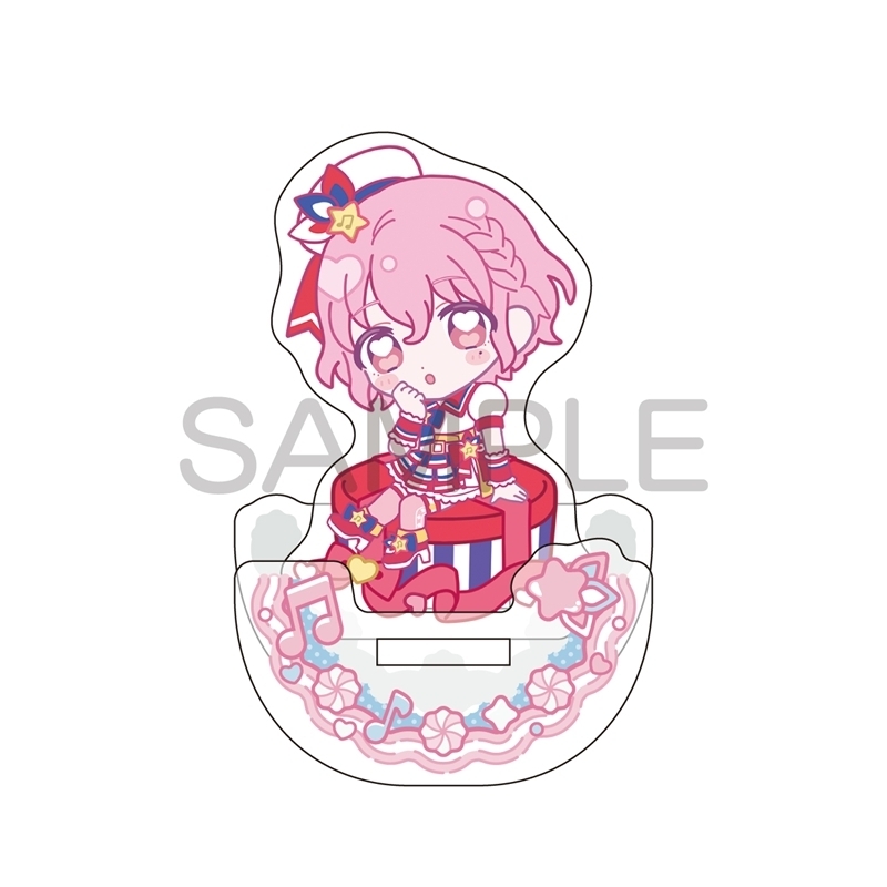 【グッズ-スタンドポップ】プリパラ きゃらっぴんゆらゆらアクリルスタンド レオナ