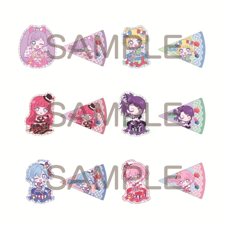 【グッズ-ステッカー】プリパラ きゃらっぴんトレーディングステッカーvol.1