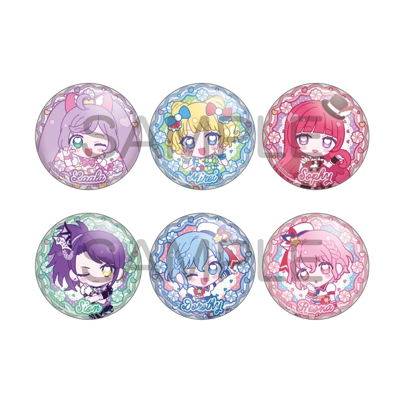 【グッズ-バッチ】プリパラ きゃらっぴんトレーディング缶バッジvol.1