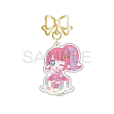 【グッズ-キーホルダー】プリパラ きゃらっぴんアクリルキーホルダー かのん
