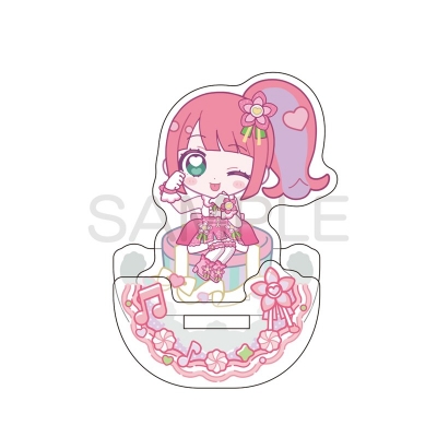 【グッズ-スタンドポップ】プリパラ きゃらっぴんゆらゆらアクリルスタンド かのん