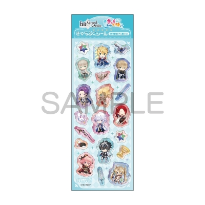 【グッズ-シール】Fate/Grand Order きゃらとりあ きゃらぷくシール 円卓の騎士&十二勇士 ver.