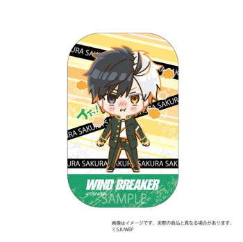 グッズ-バッチ】WIND BREAKER プイッ！とスクエア缶バッジコレクション 