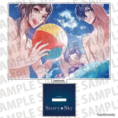 【グッズ-スタンドポップ】Starry☆Sky カード型アクリルスタンド AGF2025ver. 梓&翼&郁【アフターAGF2025】