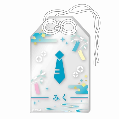 【グッズ-ストラップ】初音ミク 秋葉原フェスティバル 2024 お守り風アクリルストラップ 七夕ver./初音ミク