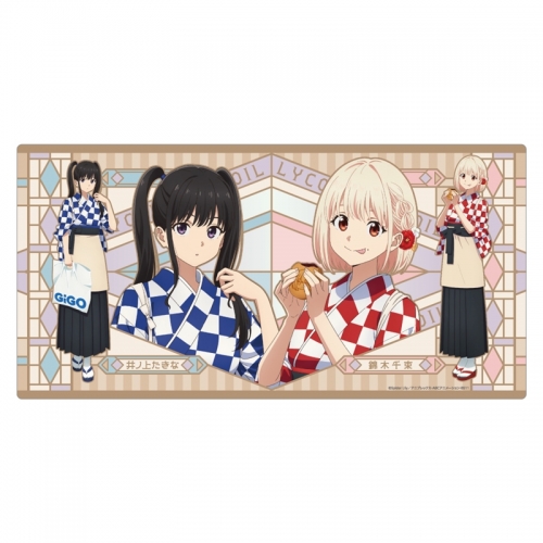 リコリス・リコイル プレイマット夏 アニメイト秋葉原限定 ラバー 
