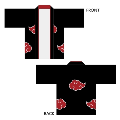 【グッズ-その他】TVアニメ「NARUTO-ナルト- 疾風伝」 ハッピ / 暁