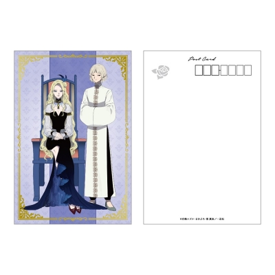 【グッズ-ポストカード】悪役令嬢の中の人~断罪された転生者のため嘘つきヒロインに復讐いたします~ 箔押しポストカード/レミリア&ソーン