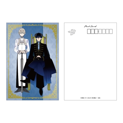 【グッズ-ポストカード】悪役令嬢の中の人~断罪された転生者のため嘘つきヒロインに復讐いたします~ 箔押しポストカード/アンヘル&クリムト