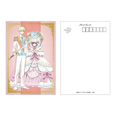 【グッズ-ポストカード】悪役令嬢の中の人~断罪された転生者のため嘘つきヒロインに復讐いたします~ 箔押しポストカード/ピナ&ウィリアルド