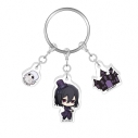 【グッズ-キーホルダー】文豪ストレイドッグス 3連アクリルキーホルダー Ghost House ver. / フョードル・Dの画像