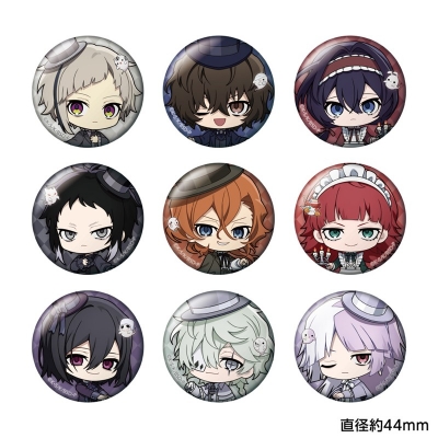 【グッズ-バッチ】文豪ストレイドッグス トレーディングミニ缶バッジ Ghost House ver.