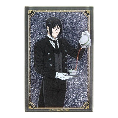 【グッズ-置きもの】黒執事 -緑の魔女編- 描き下ろしグリッターアクリルブロック / セバスチャン・ミカエリス
