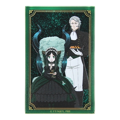 【グッズ-置きもの】黒執事 -緑の魔女編- 描き下ろしグリッターアクリルブロック / ジークリンデ&ヴォルフラム
