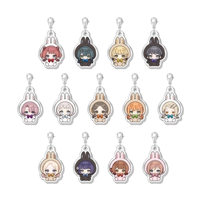 【グッズ-チャーム】学園アイドルマスター トレーディングミニアクリルチャーム うさぐるみver.