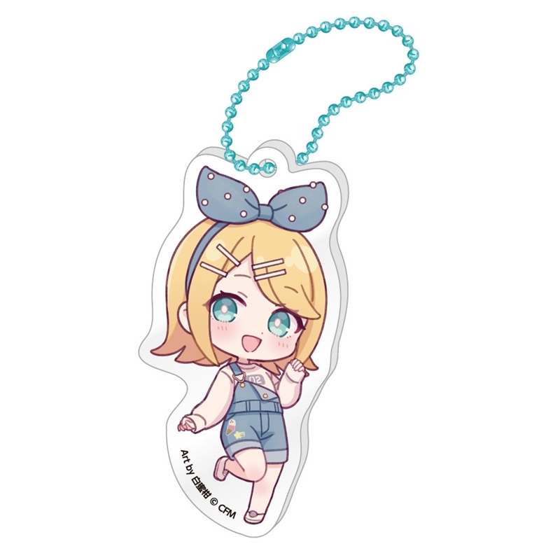 【Merchandise-Keychain】39Culture 2026 FASHION Acrylic Keychain / Rin Kagamine