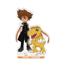 【グッズ-スタンドポップ】デジモンアドベンチャー ペアアクリルスタンド / 八神太一&アグモンの画像