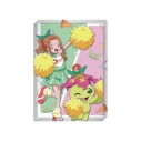 【グッズ-置きもの】デジモンアドベンチャー アクリルブロック / 太刀川ミミ&パルモンの画像