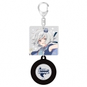【グッズ-キーホルダー】劇場版『ゾンビランドサガ ゆめぎんがパラダイス』 レコード風キーホルダー / 紺野 純子の画像