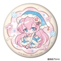 【グッズ-バッチ】SNOW MIKU 2026 ぷにぷに缶バッジ 巡音ルカ 前山ちぇ~ ver.の画像