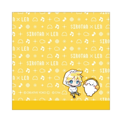 【グッズ-タオル】しろたん×初音ミク 第2弾 ハンドタオル 鏡音レン