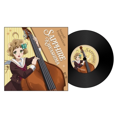 【グッズ-コースター】『最終楽章 響け!ユーフォニアム』 レコード風コースター / 川島緑輝