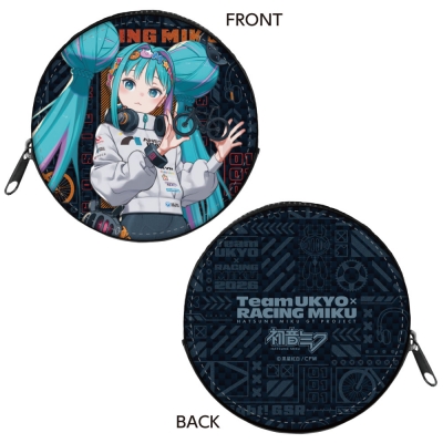 【グッズ-コインケース】レーシングミク 2026Ver. レーシングミク 2026 TEAM UKYO 応援Ver. コインケース