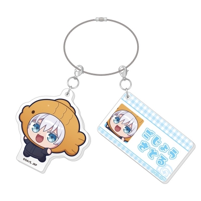 【グッズ-キーホルダー】アニメ『呪術廻戦』5周年 2連アクリルキーホルダー GiGOコラボ2026ver./五条悟