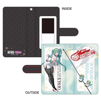 【グッズ-携帯ケース】レーシングミク KYOJO 2026Ver. 手帳型スマートフォンケース