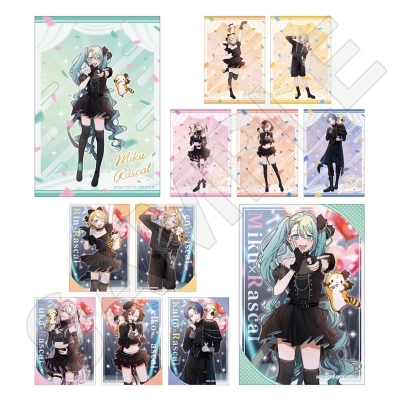 【グッズ-ブロマイド】初音ミク×ラスカル 2026 ブロマイドコレクション(2枚入)
