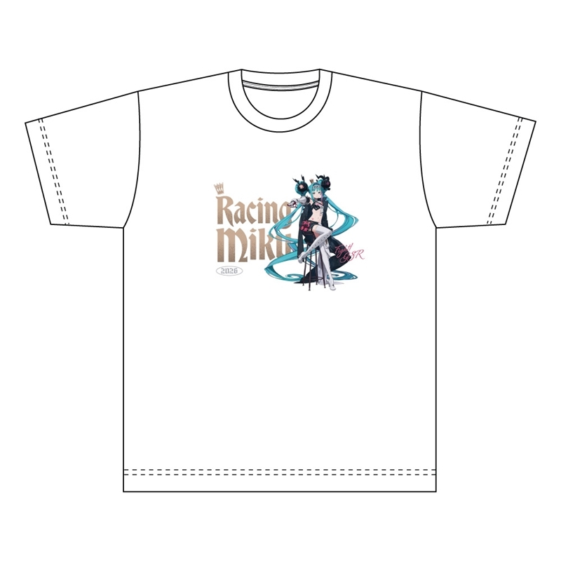 レーシングミク 2026 Ver. -Good Smile Company 25th Anniversary- Tシャツ（Mサイズ）