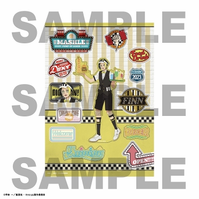 【グッズ-ステッカー】マッシュル-MASHLE- ダイカットステッカー フィン・エイムズ