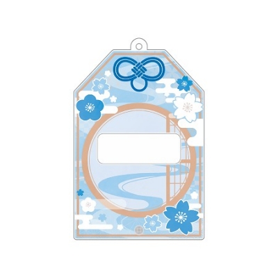 【グッズ-カバーホルダー】ノンキャラオリジナル ときメーク お守り缶バッジフレーム 空