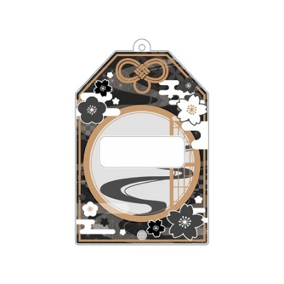 【グッズ-カバーホルダー】ノンキャラオリジナル ときメーク お守り缶バッジフレーム 黒