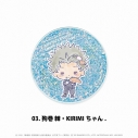 【グッズ-コースター】劇場版 呪術廻戦 0×サンリオキャラクターズ グリッターコースター 03.狗巻 棘・KIRIMIちゃん.の画像