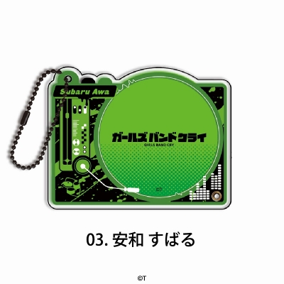 【グッズ-スタンドポップ】TVアニメ『ガールズバンドクライ』 缶バッジフレーム 安和 すばる