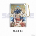 【グッズ-キーホルダー】TVアニメ「Dr.STONE」 グリッターキーホルダー 02.七海 龍水の画像