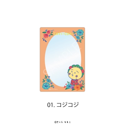 【グッズ-カードケース】COJI-COJI Flower Break Time 硬質カードケース Flower Break Time 01.コジコジ