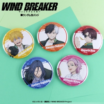 グッズ-バッチ】TVアニメ『WIND BREAKER』 ランダム缶バッジ BOX(全 