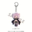 【グッズ-キーホルダー】よふかしのうた オーロラアクリルキーホルダー (描き起こし) 02.七草ナズナの画像