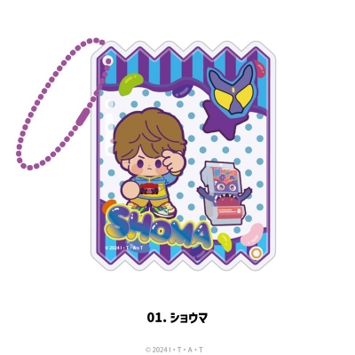 【グッズ-キーホルダー】仮面ライダーガヴ シャカシャカアクリルキーホルダー 01.ショウマ